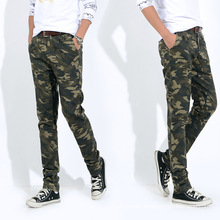 2016 Fashion Men′s Pant High Quality Green Camo Mens Casual Pants